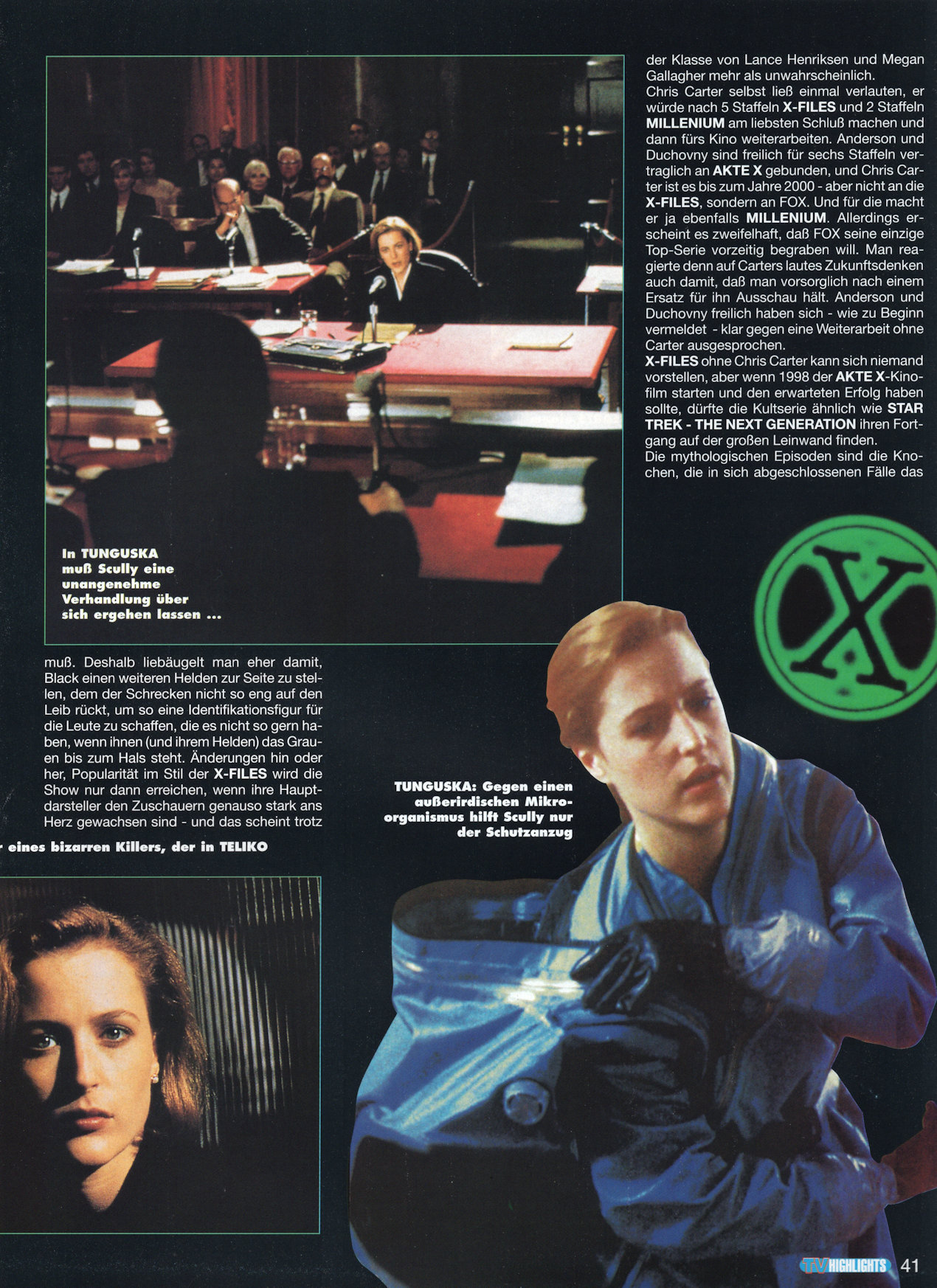 TV Highlights AUG 1997 - Eine Erschreckende Zukunft - Page 11
Keywords: xfiles_media