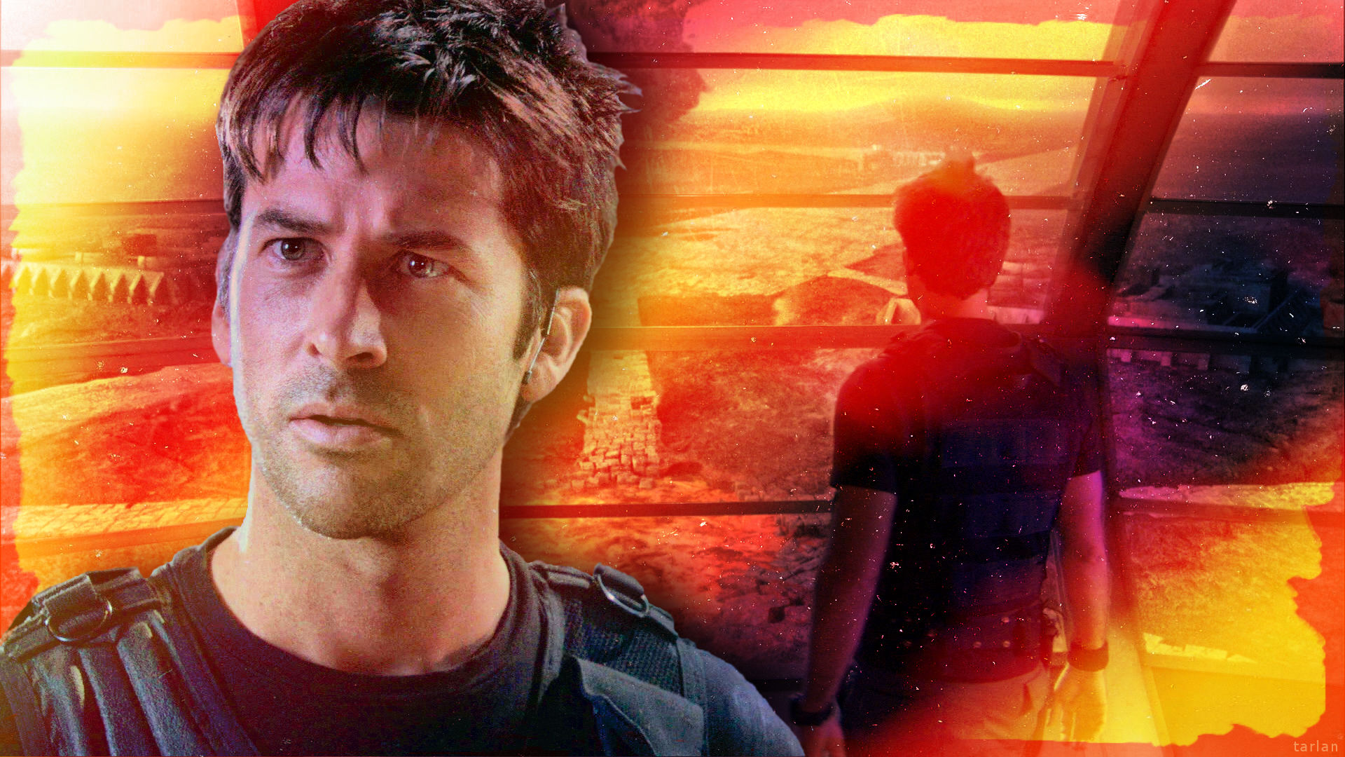 Stargate Atlantis - 219 Inferno - John Sheppard by Tarlan
Keywords: art_digital_manip;stargate_atlantis_wpr;stargate_atlantis_art