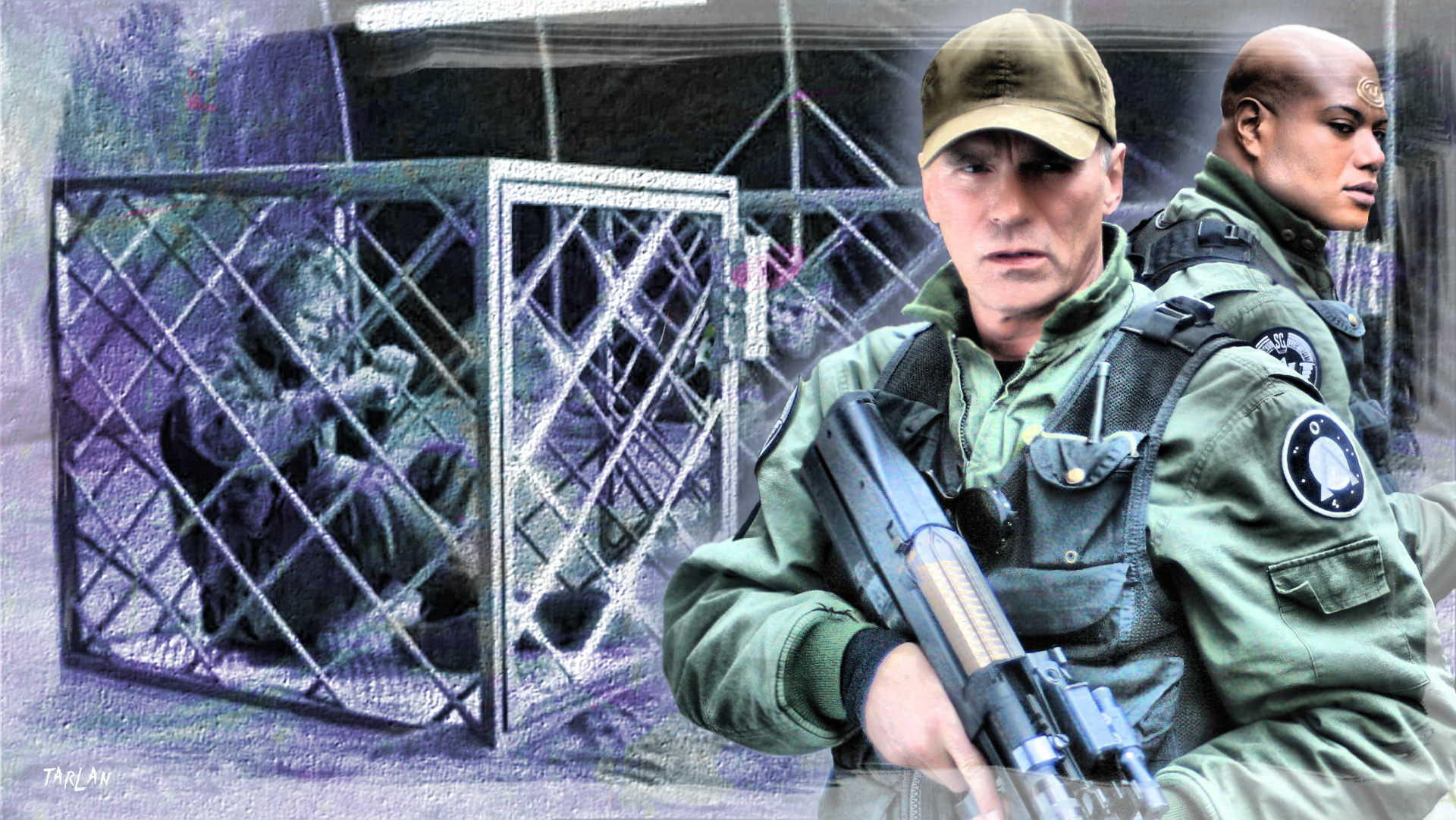 Stargate SG1 - Cages by Tarlan
Jack O'Neill, Daniel Jackson
Keywords: stargate_sg1_art