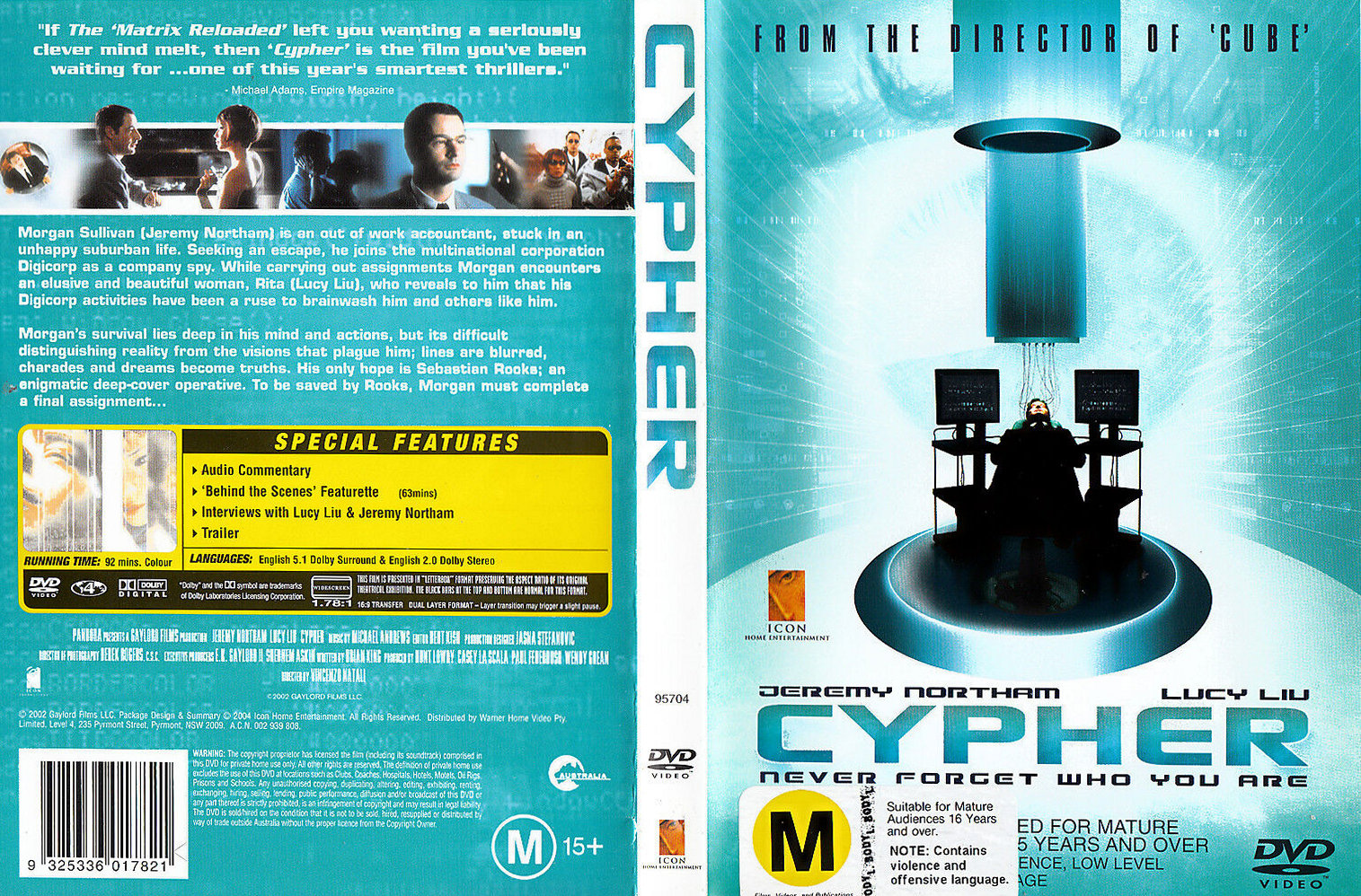 Cypher DVD Cover
Keywords: cypher_media;media_cover