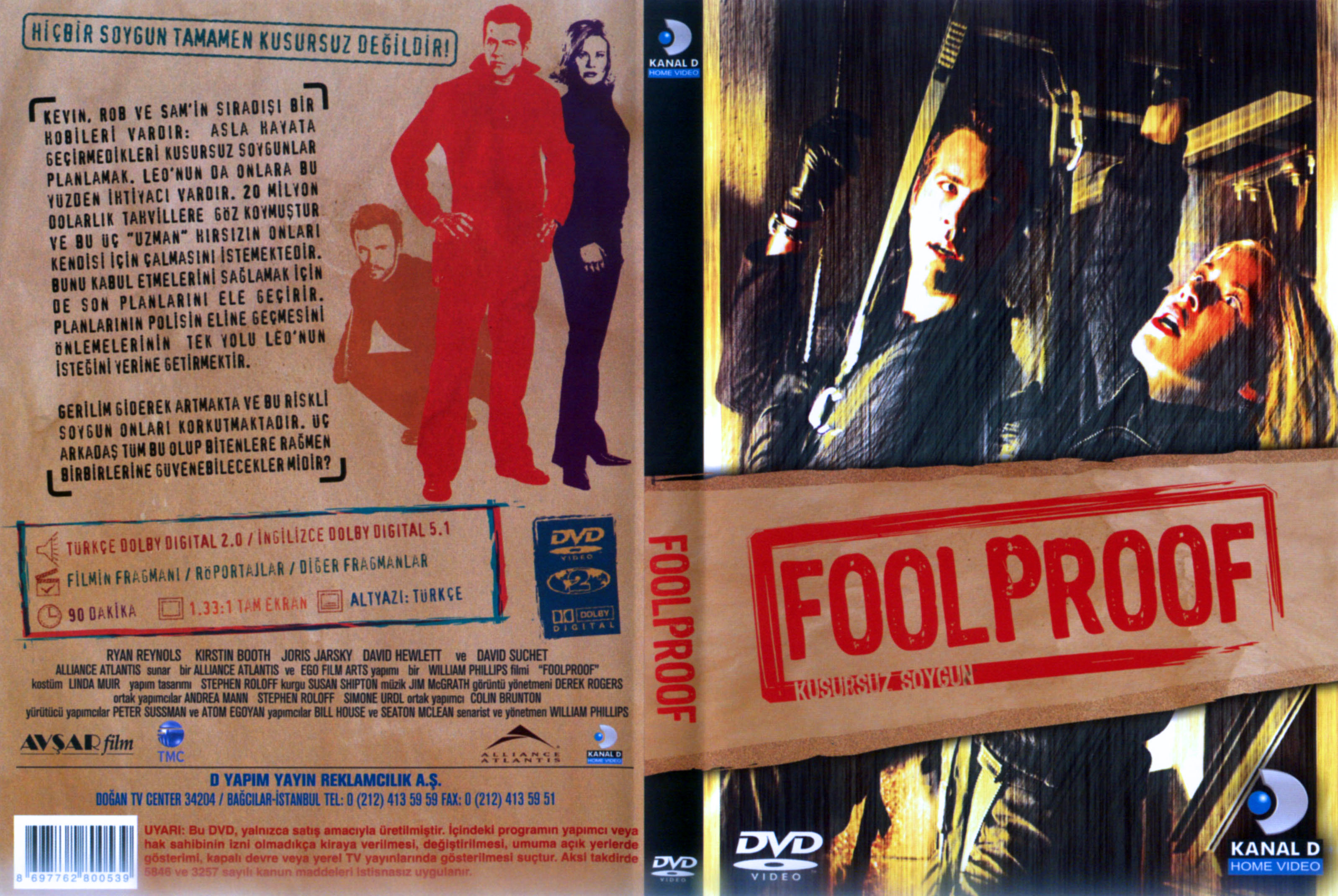 Foolproof - DVD Cover - Turkey
Keywords: foolproof_media;media_cover