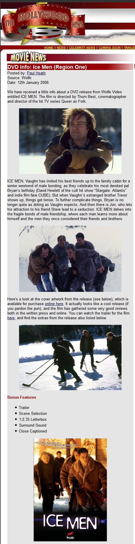 The Hollywood News - Ice Men DVD Release
12 Jan 2006
Keywords: ;media_promo