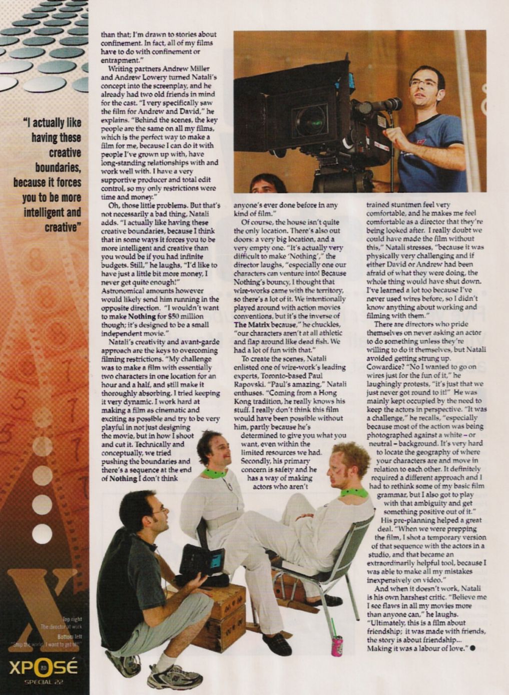 Xpose Special #22 - 2003 - Nothing Really Matters - Page 3
Keywords: nothing_media