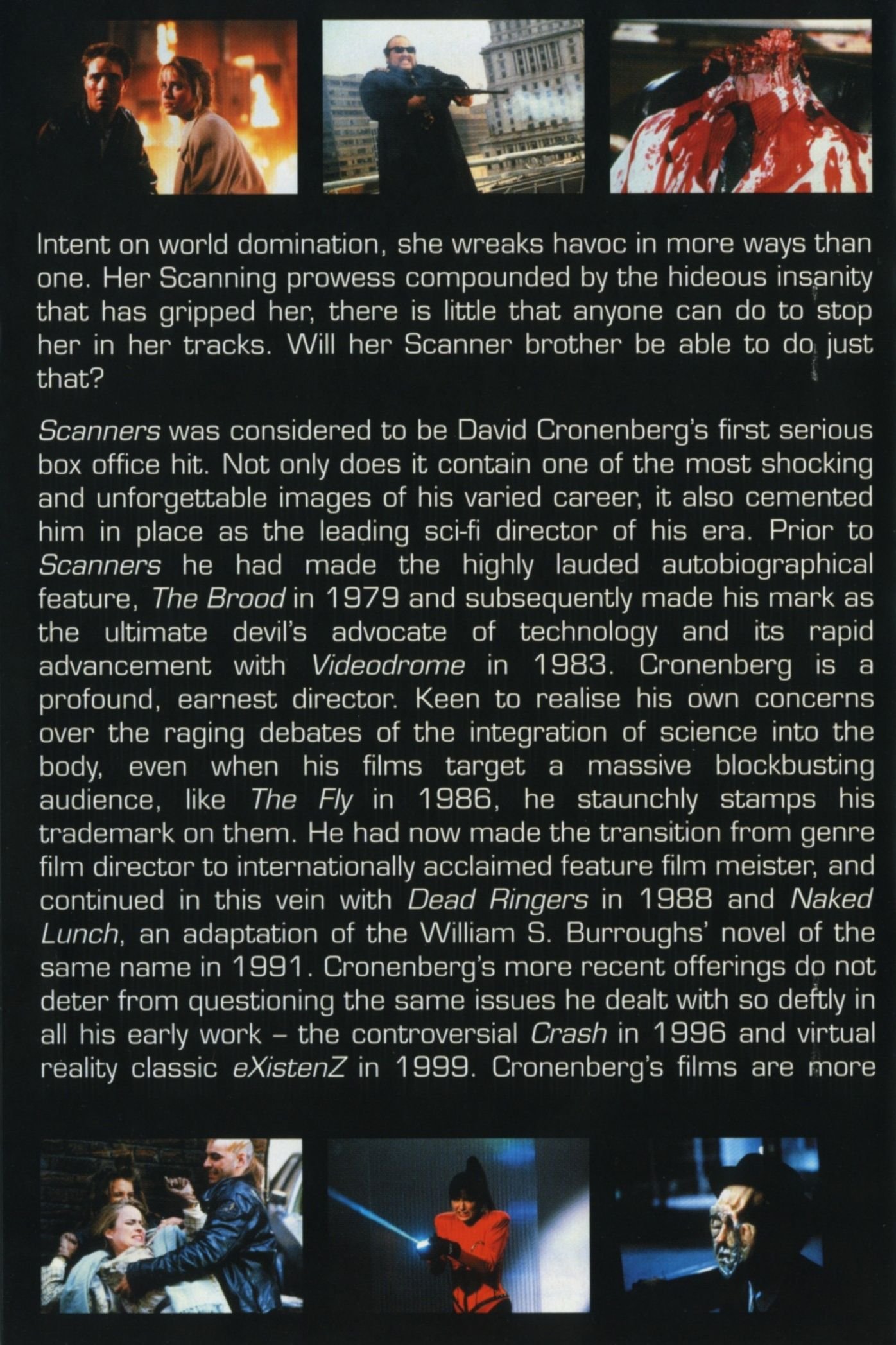 Scanners Boxset - DVD Booklet - PAGE 4
Keywords: scanners_media;media_promo