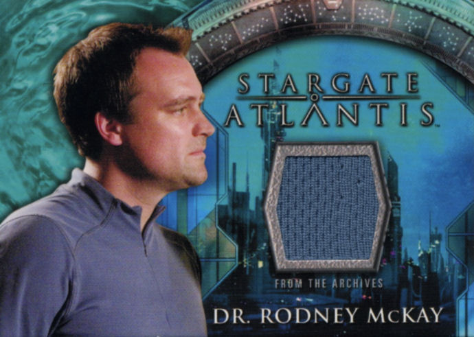 Stargate Atlantis - Season Two  -Trading Card - McKay Costume 2
Keywords: media_promo