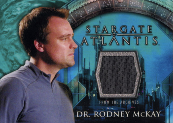 Stargate Atlantis - Season Two  -Trading Card - McKay Costume 1
Keywords: media_promo
