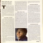 Shivers #46 October 1997 - X-Files: Nicholas Lea is Captain Black page 2 of 2