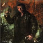 Krycek Character Card from Existence DVD Package page 1 of 2