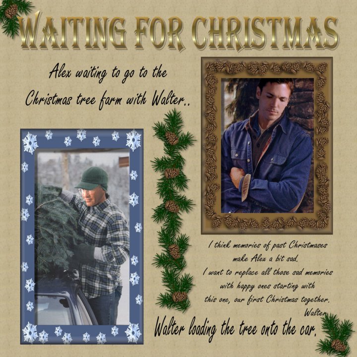 Waiting for Christmas by Casey