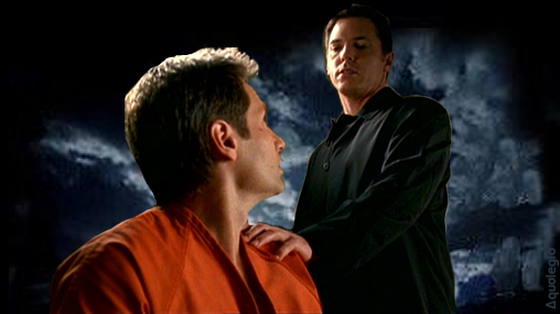 Mulder and Krycek by Aqualegia
Keywords: xfiles_art