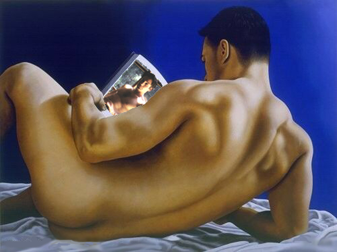 Alex Relaxes by Dr Ruthess
Keywords: xfiles_art