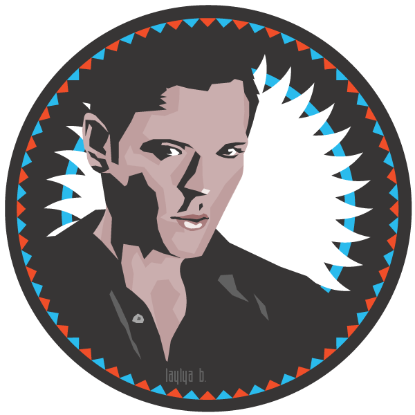 Krycek Plate by Layla B
Keywords: xfiles_art