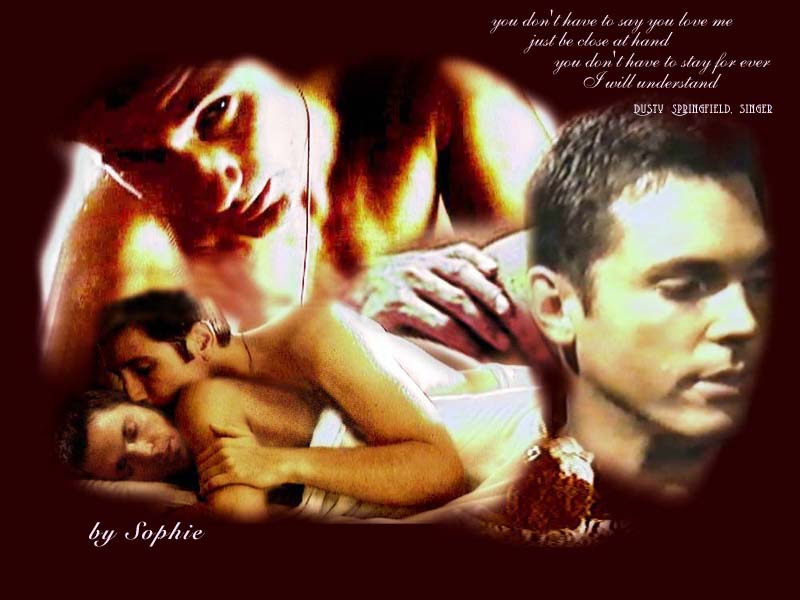 Love - Mulder-Krycek by Sophie
Keywords: xfiles_art