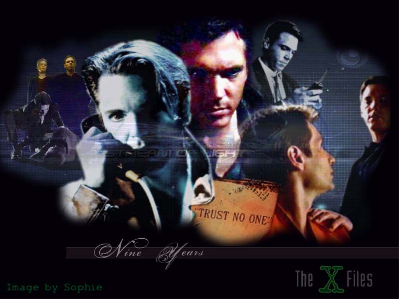 Nine Years - Mulder-Krycek by Sophie
Keywords: xfiles_art