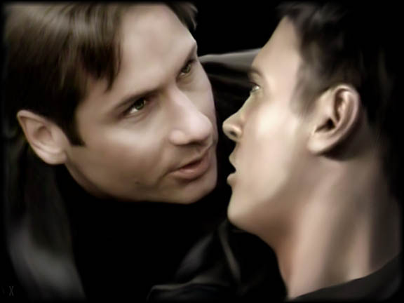 Tick-Tock - Mulder-Krycek
Keywords: xfiles_art