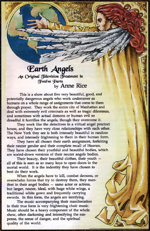 Earth Angels 01 - Treatment by Anne Rice
Keywords: earth_angels_media