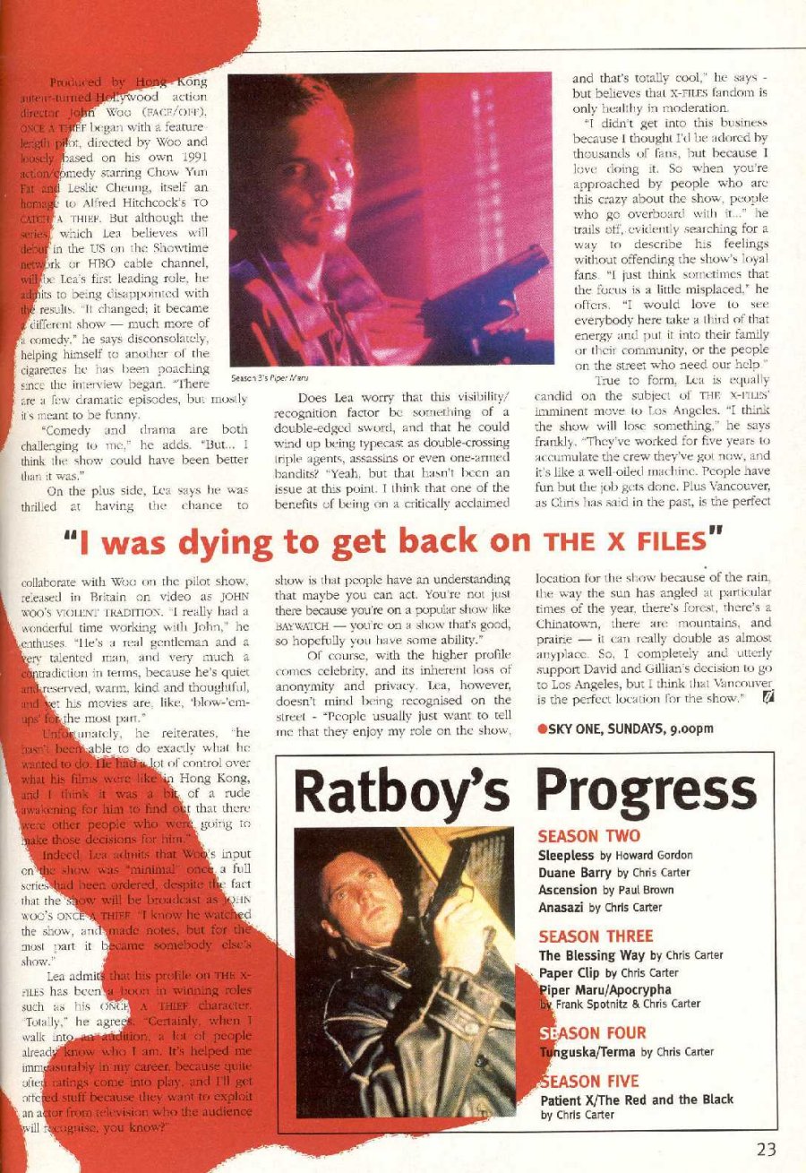 Dreamwatch 46 - June 1998 - Rat Poison - Page 04
