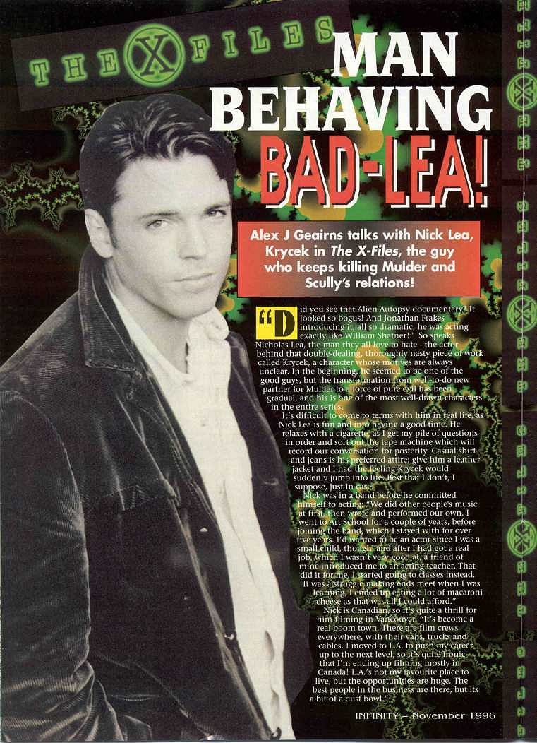 Infinity 4 November 1996 - Man Behaving Bad - Page 01
Keywords: candid_media