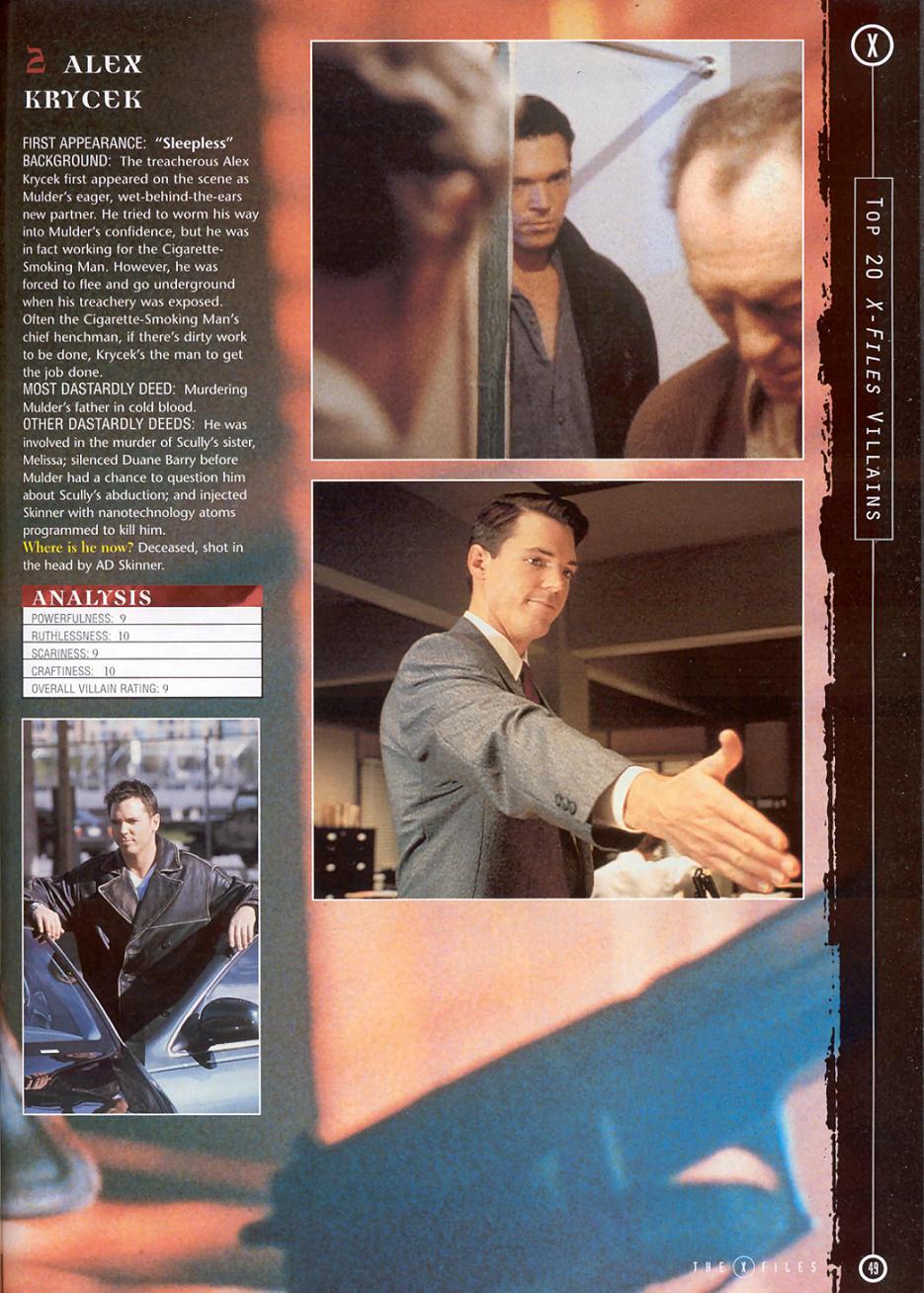 New XF Magazine 2 April 2002 - X-Files Villains - Page 02
