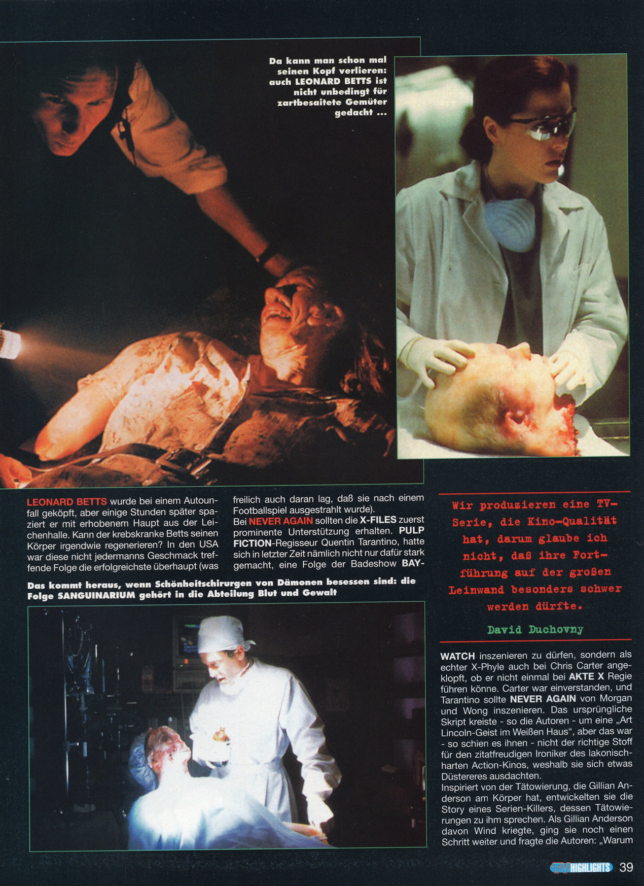 TV Highlights AUG 1997 - Eine Erschreckende Zukunft - Page 09
Keywords: xfiles_media