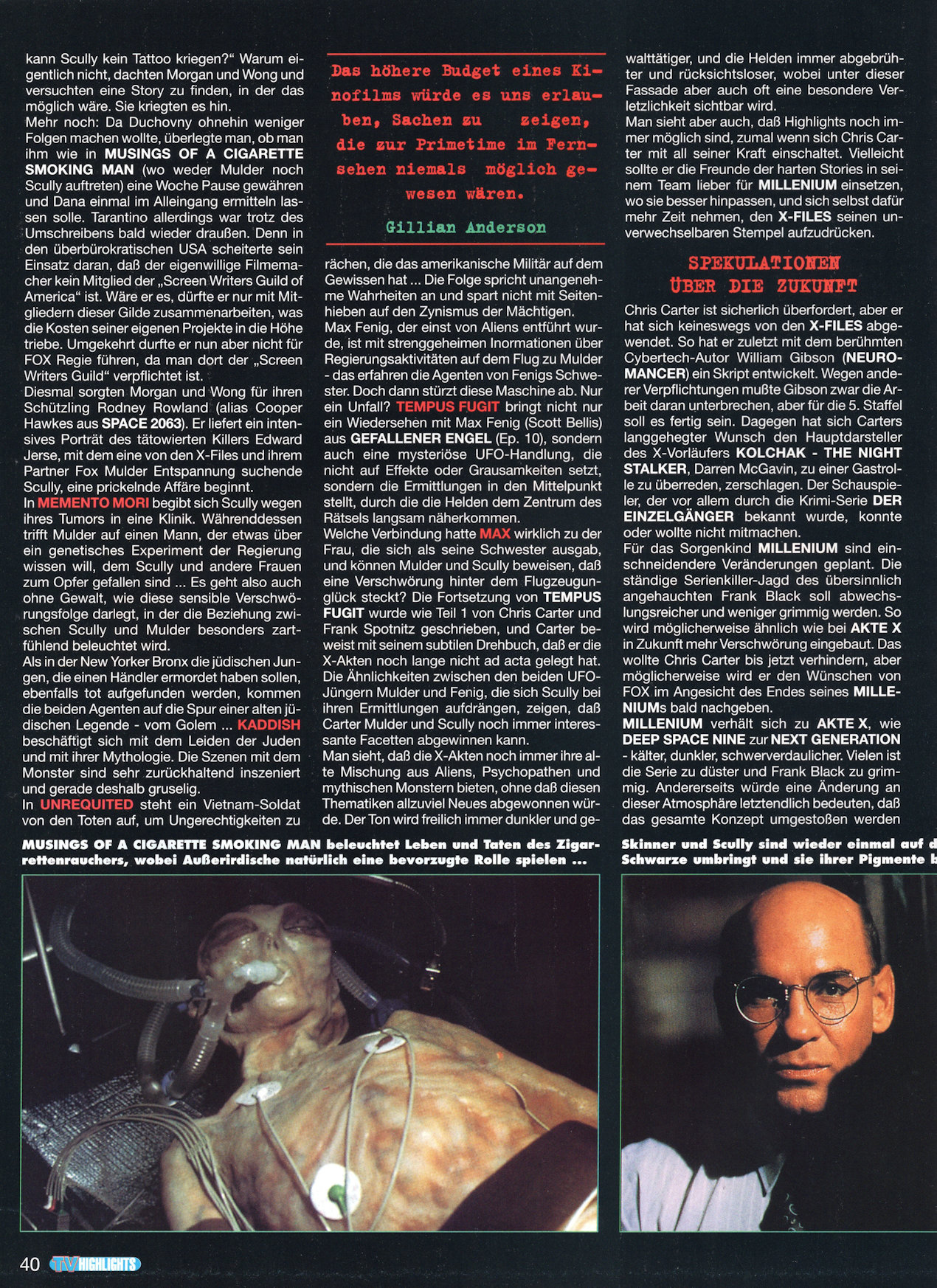 TV Highlights AUG 1997 - Eine Erschreckende Zukunft - Page 10
Keywords: xfiles_media