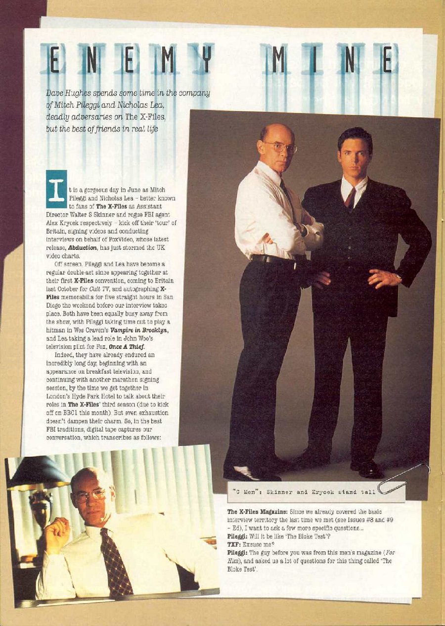 The X_Files 17 October 1996 - Enemy Mine - Page 01

