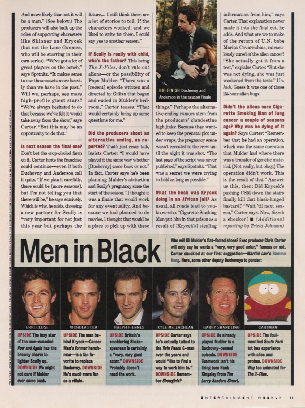 Entertainment Weekly - 2 Jun 2000 - The X-Factors - Page 2
Keywords: xfiles_media